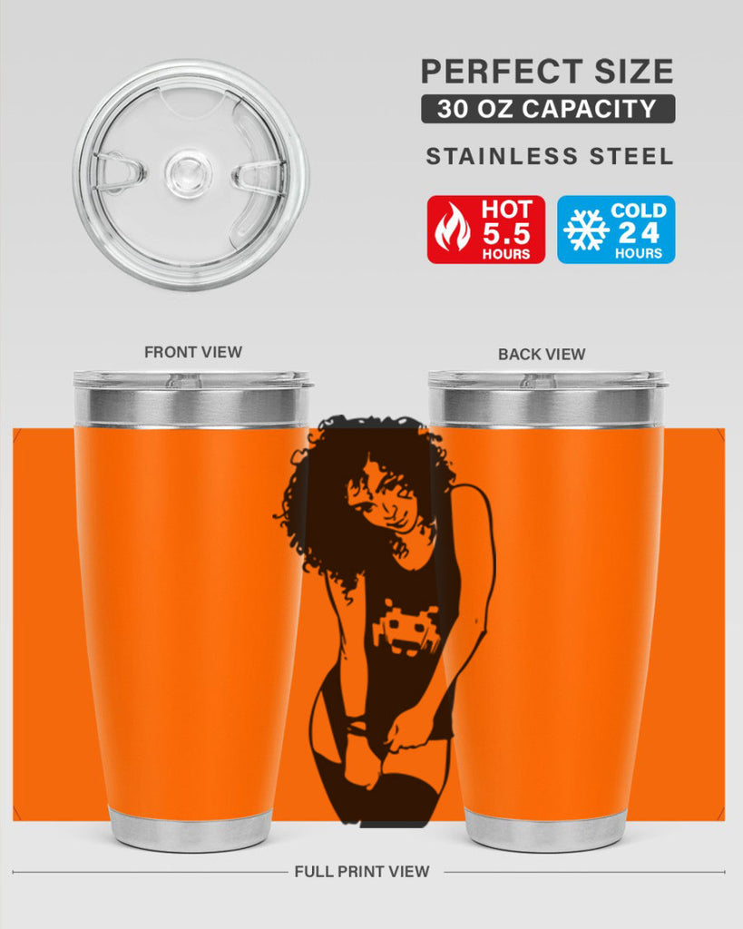 black women - queen 61#- women-girls- Tumbler