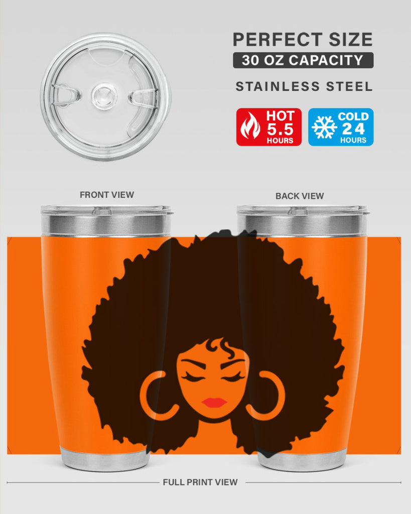 black women - queen 63#- women-girls- Tumbler
