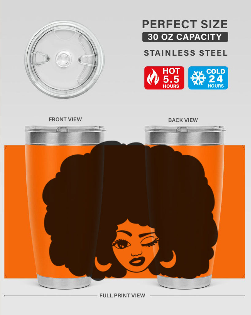 black women - queen 73#- women-girls- Tumbler