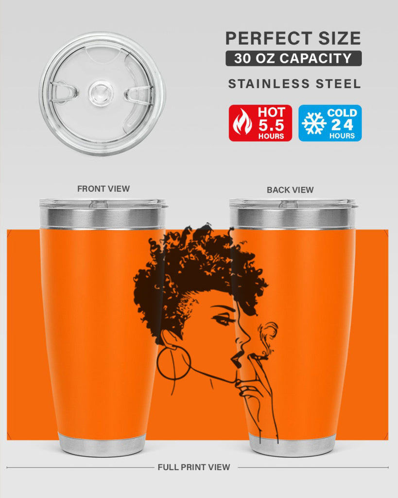 black women - queen 8#- women-girls- Tumbler