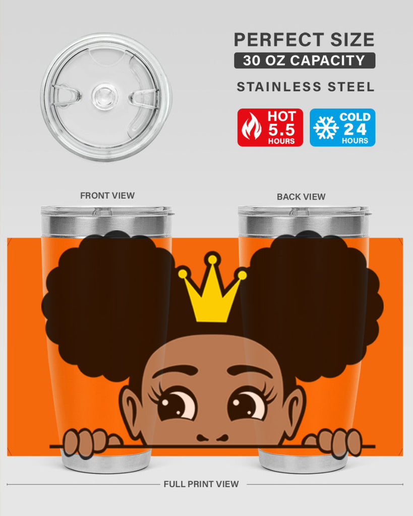 crown afro puffs 51#- women-girls- Tumbler