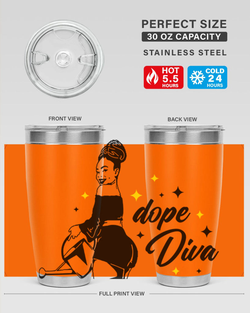 dope diva 4#- women-girls- Tumbler
