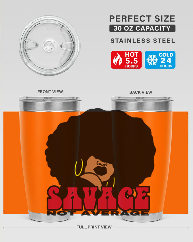 savage not average 1#- women-girls- Tumbler