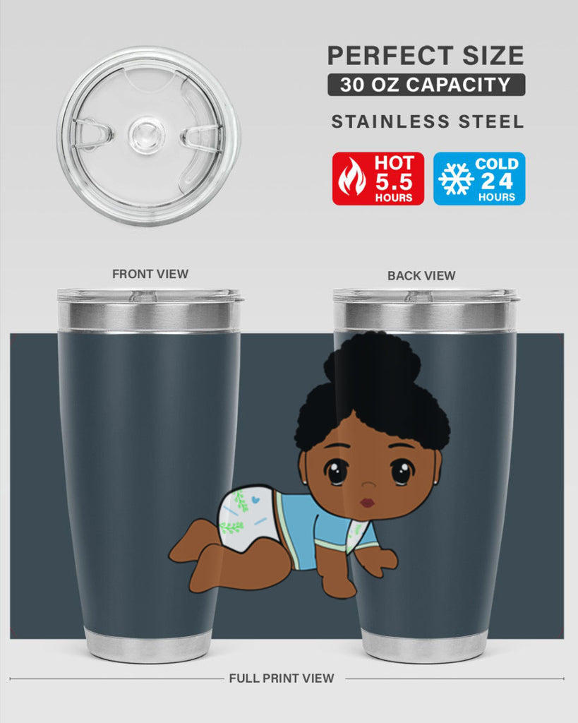 Black baby style 2#- women-girls- Tumbler