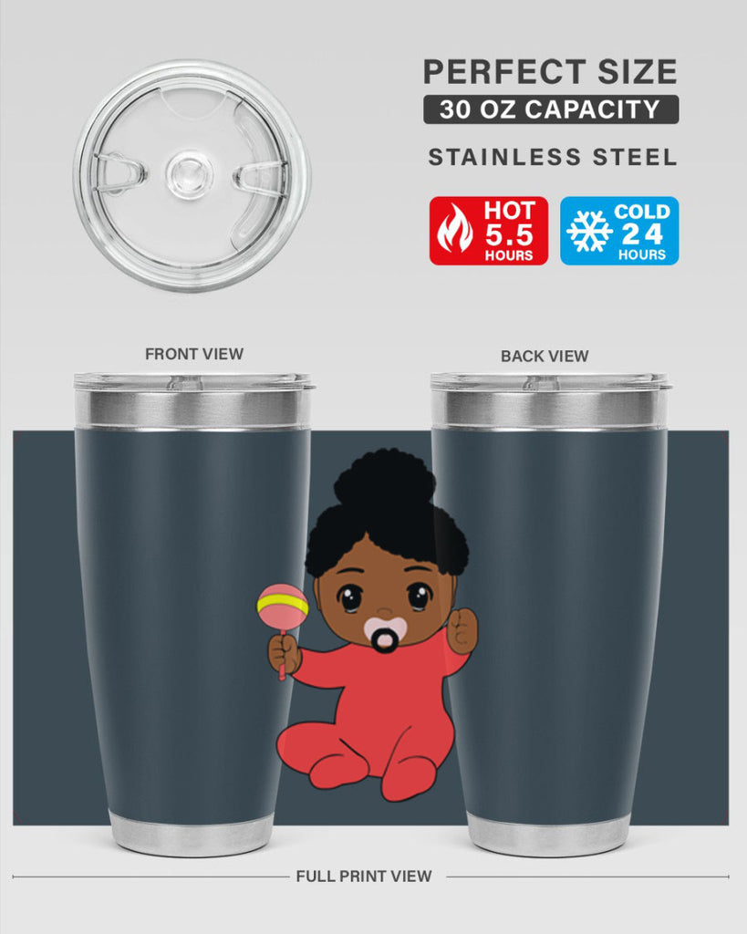 Black baby style 4#- women-girls- Tumbler