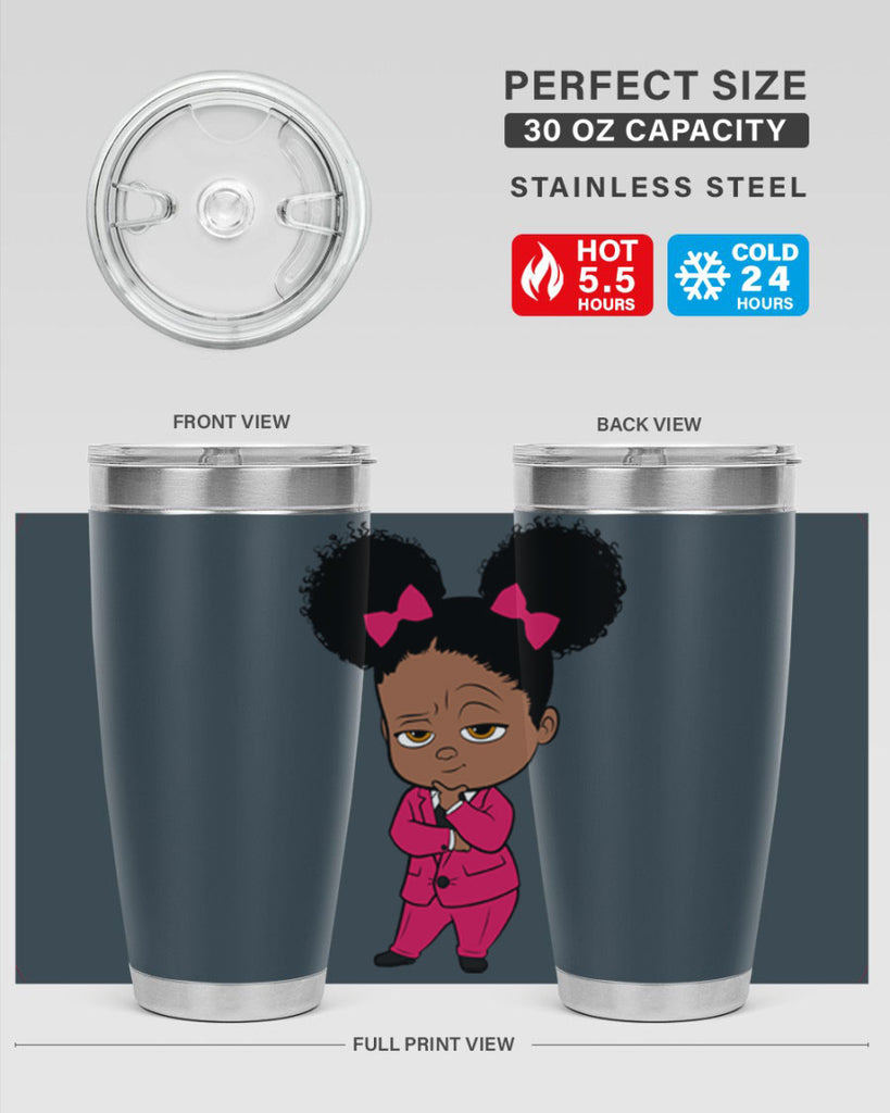 Black girl style 2#- women-girls- Tumbler