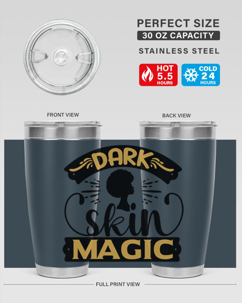 Dark skin magic Style 42#- women-girls- Tumbler