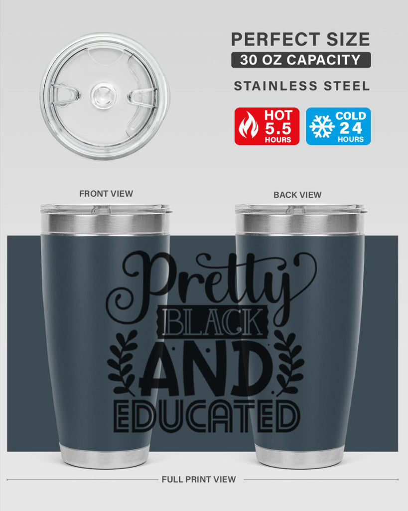 Pretty black and educated Style 11#- women-girls- Tumbler
