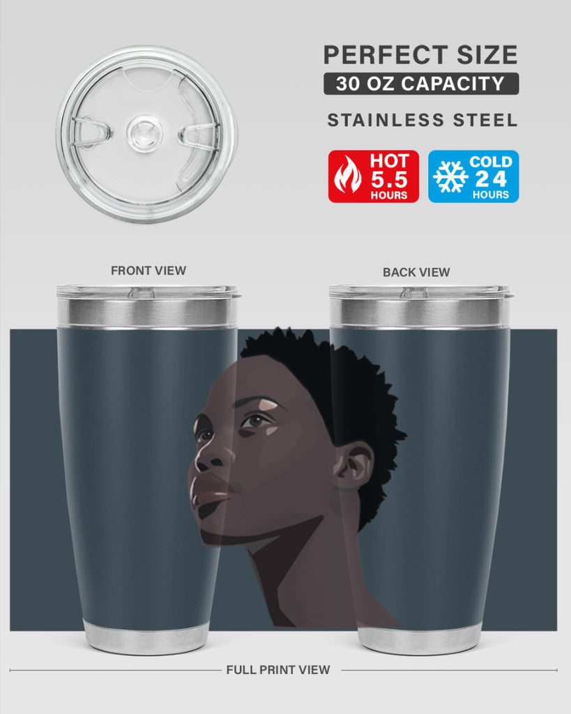 african woman portrait 88#- women-girls- Tumbler