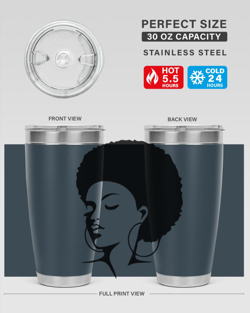 black women - queen 19#- women-girls- Tumbler