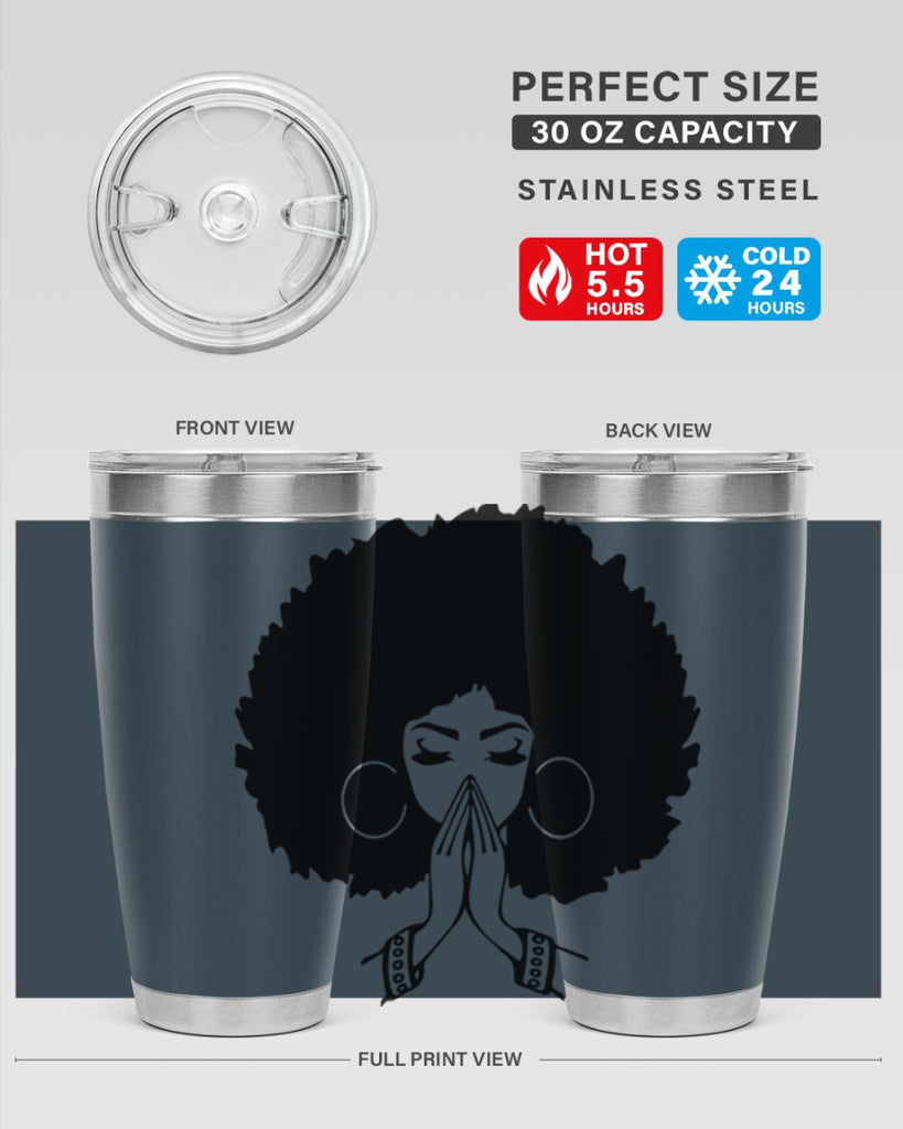 black women - queen 21#- women-girls- Tumbler