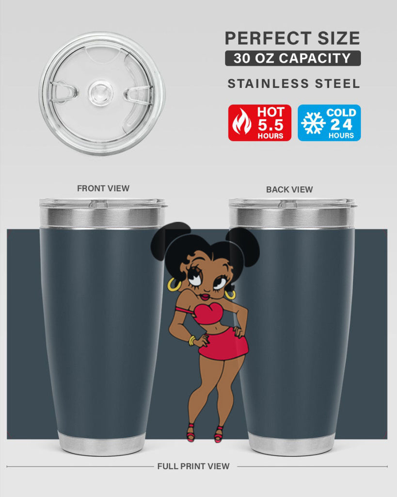 black women - queen 41#- women-girls- Tumbler