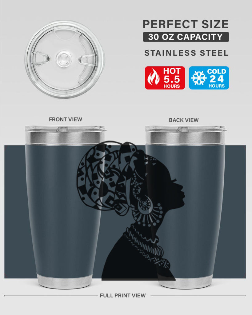 black women - queen 52#- women-girls- Tumbler