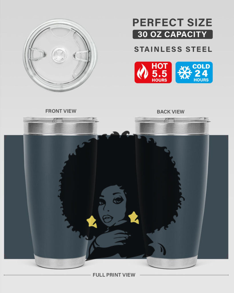 black women - queen 57#- women-girls- Tumbler
