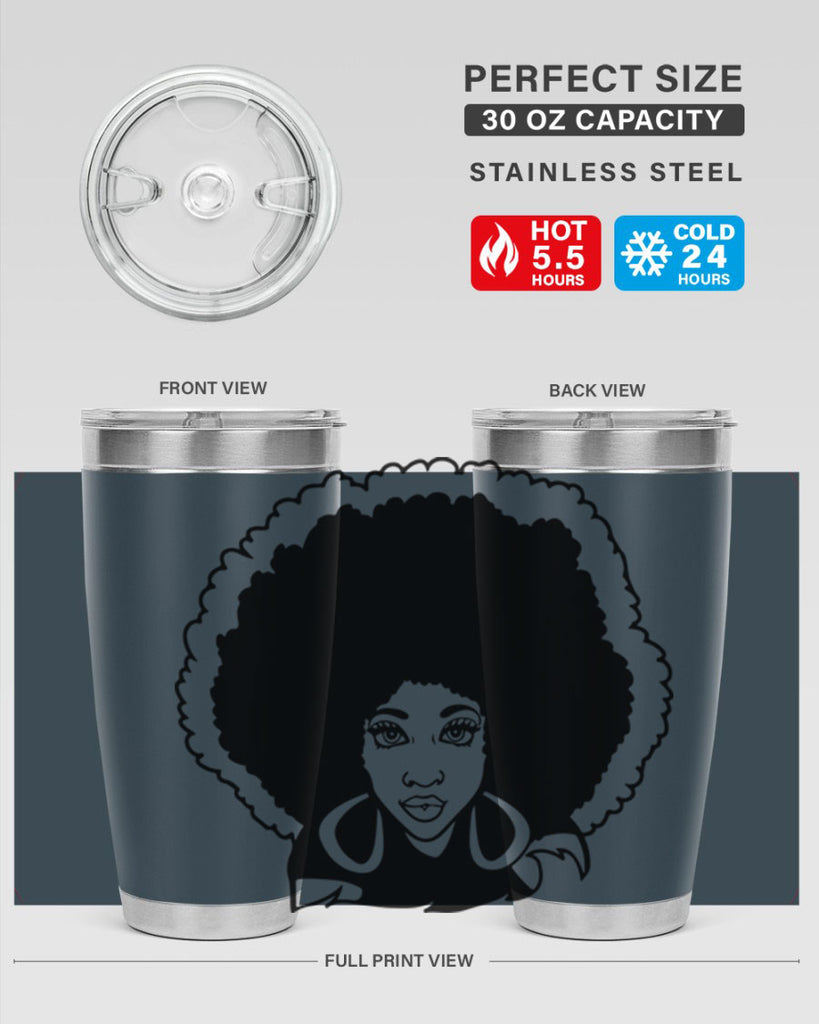 black women - queen 60#- women-girls- Tumbler