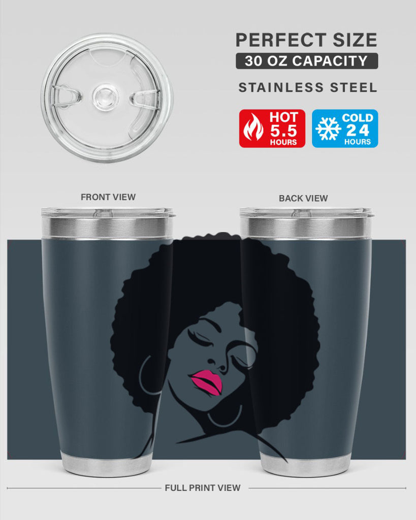 black women - queen 68#- women-girls- Tumbler