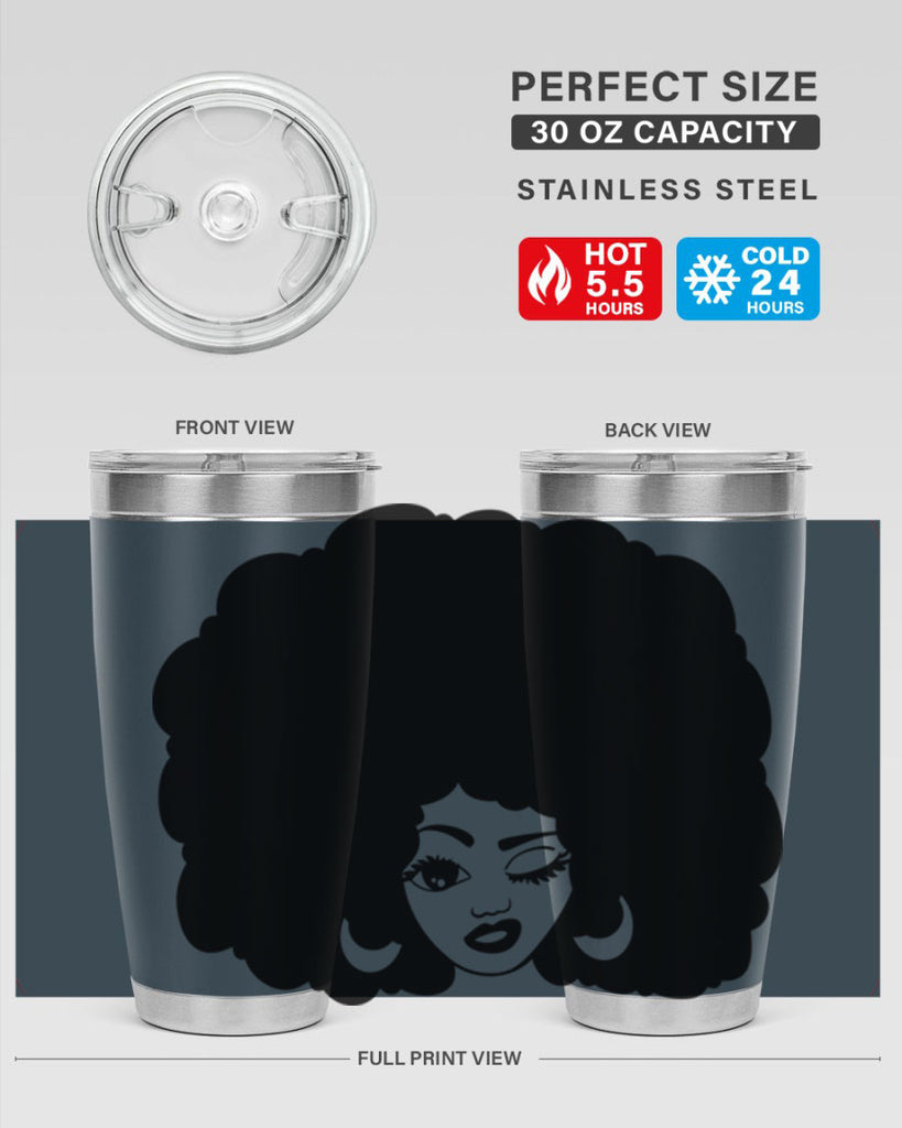 black women - queen 74#- women-girls- Tumbler