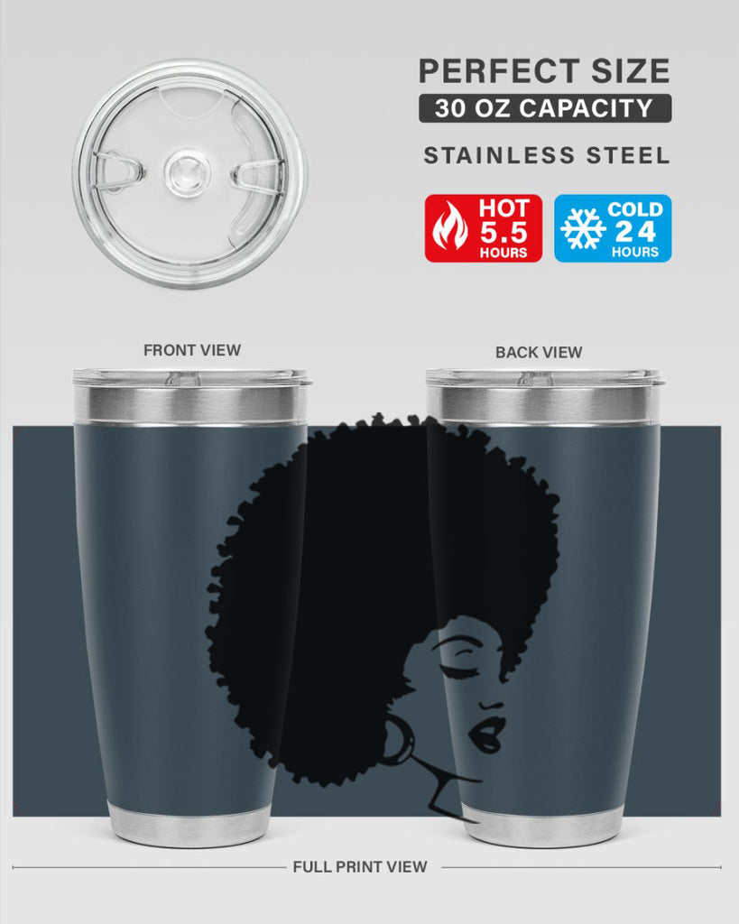black women - queen 77#- women-girls- Tumbler