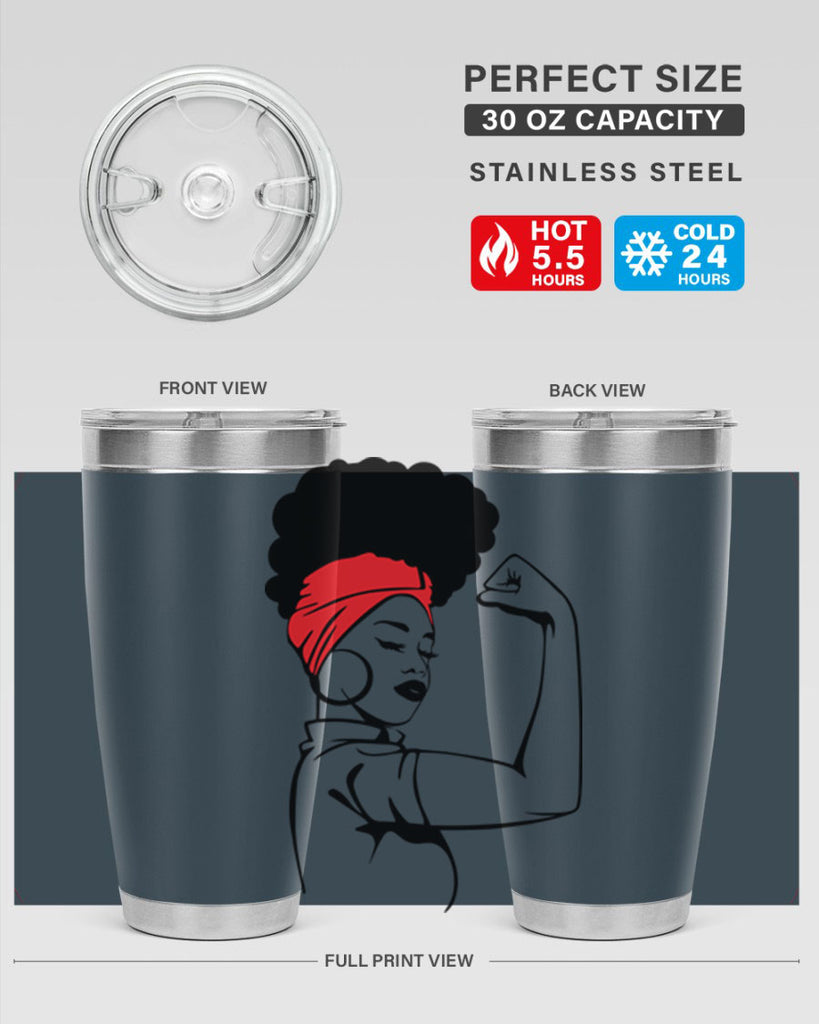 black women - queen 78#- women-girls- Tumbler