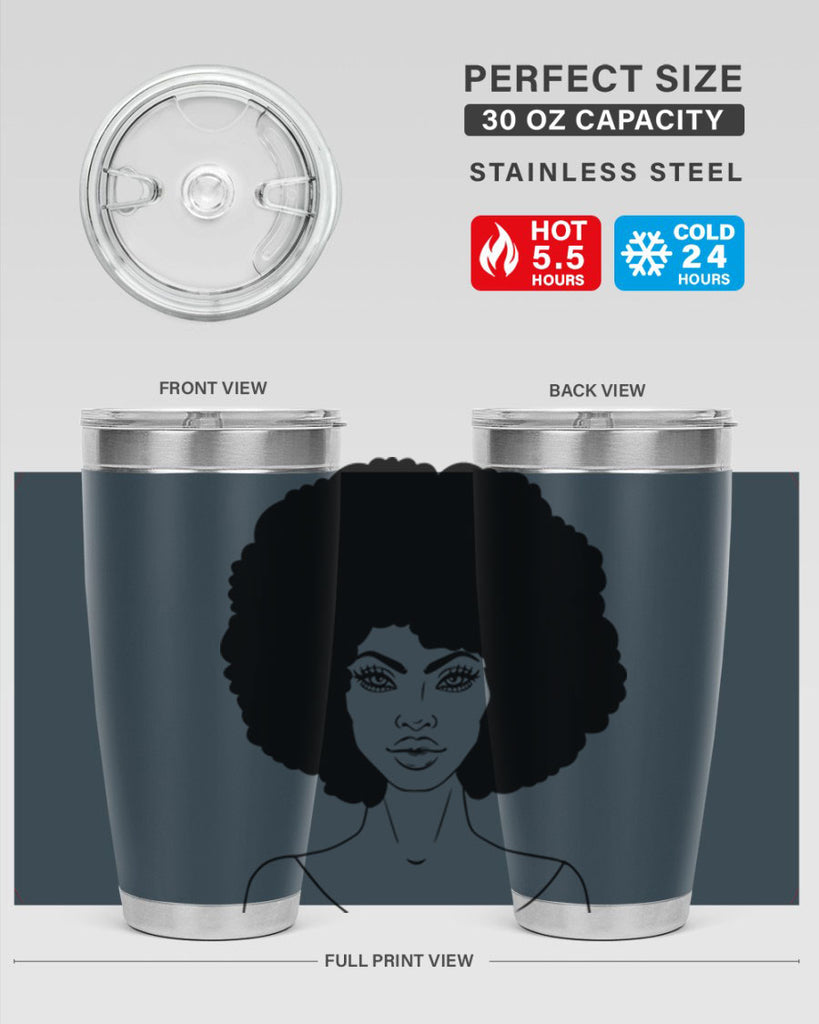 black women - queen 79#- women-girls- Tumbler