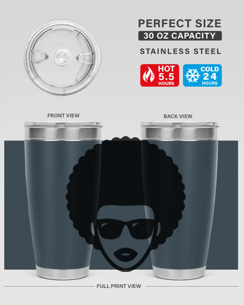 black women - queen 83#- women-girls- Tumbler