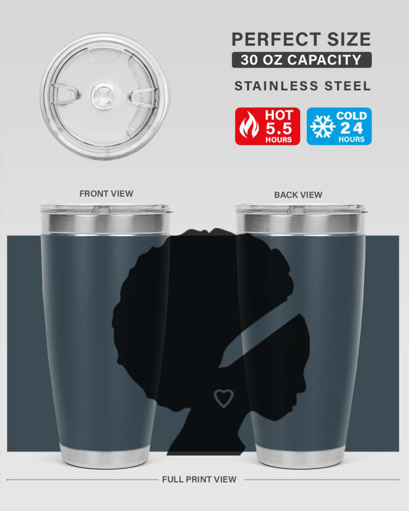 black women - queen 85#- women-girls- Tumbler