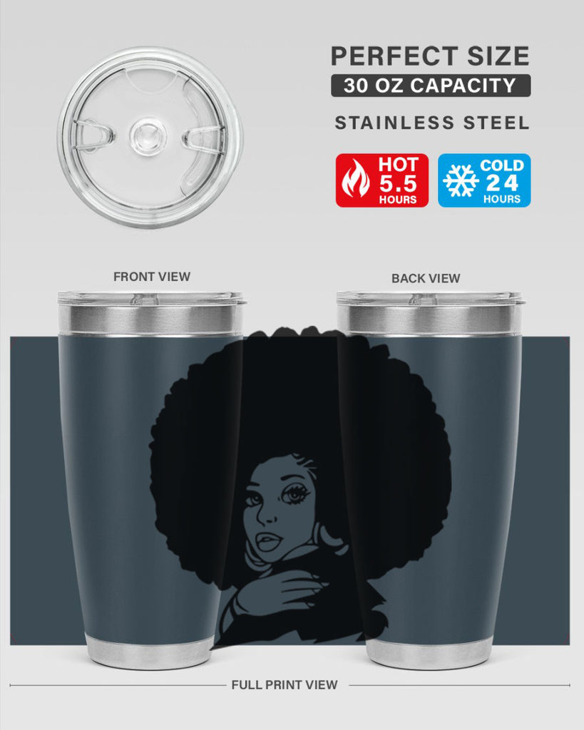 black women - queen 9#- women-girls- Tumbler