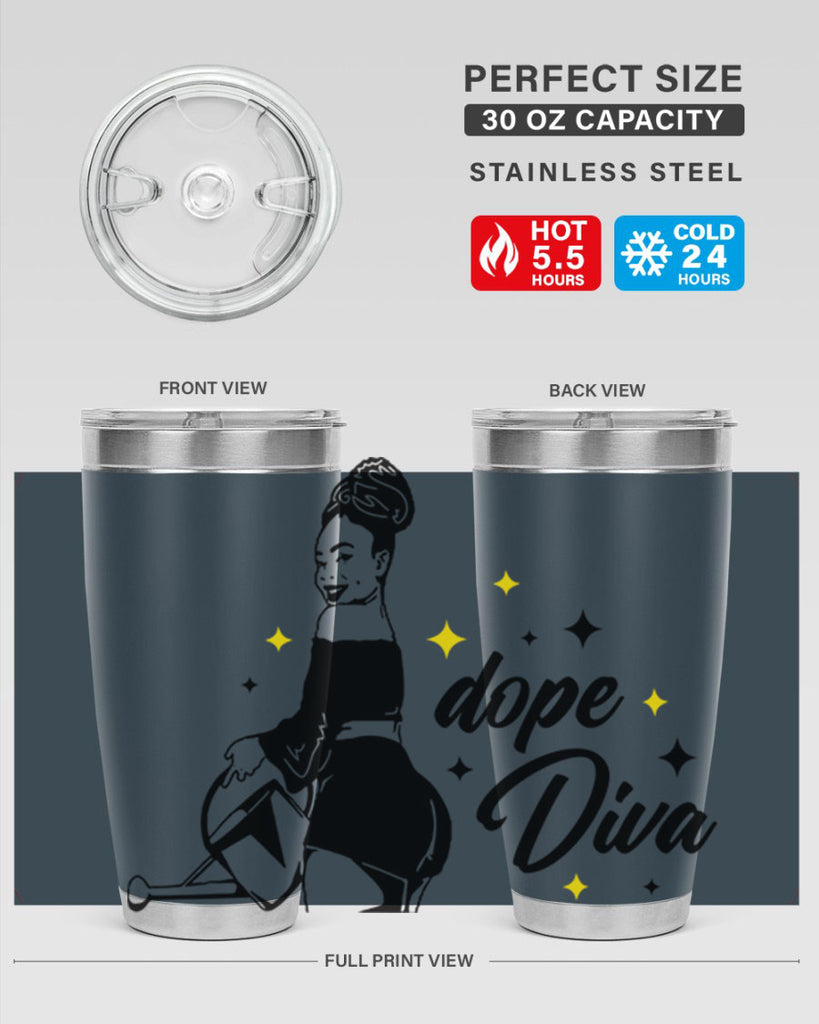 dope diva 4#- women-girls- Tumbler