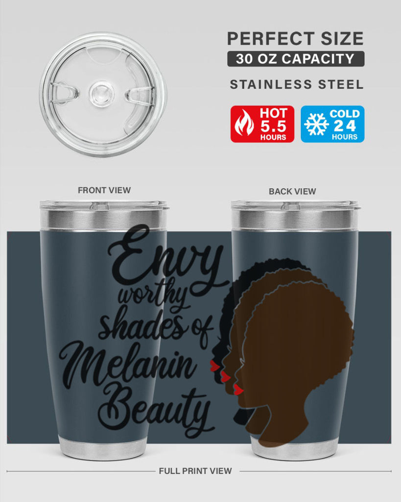 envy worth shades of melanin Style 39#- women-girls- Tumbler
