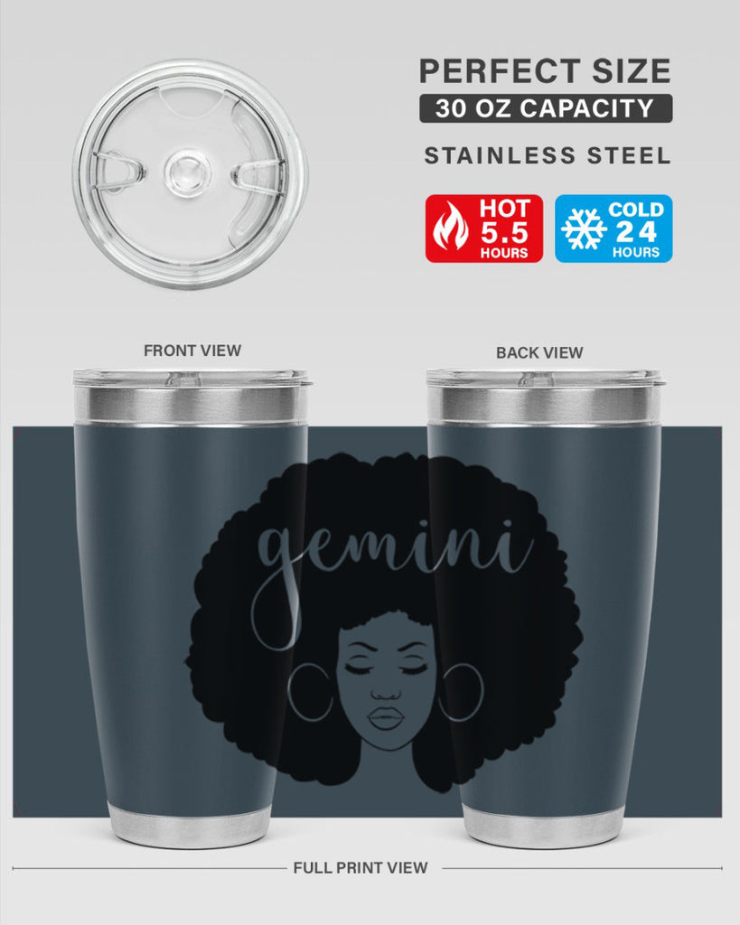 gemini girl 36#- women-girls- Tumbler