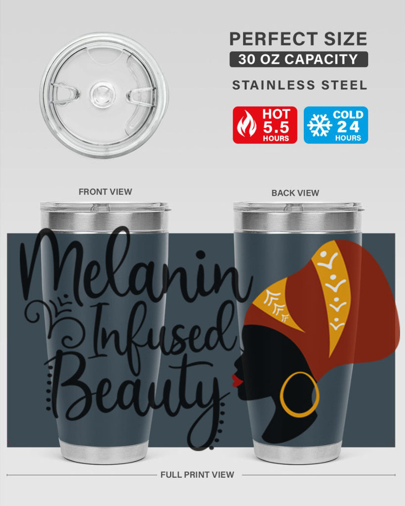 melanin infused beauty Style 20#- women-girls- Tumbler