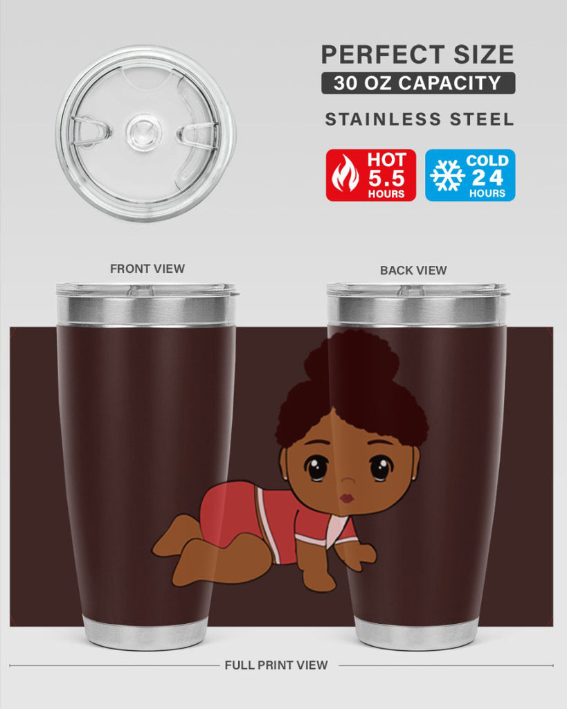 Black baby style 1#- women-girls- Tumbler