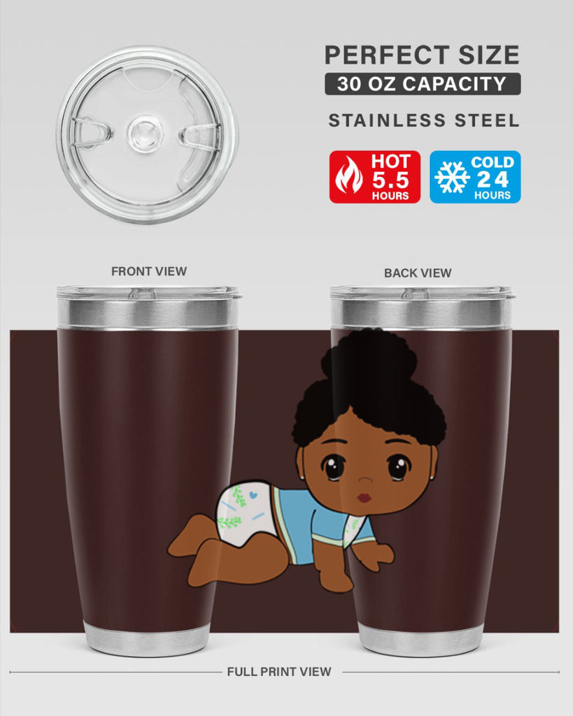Black baby style 2#- women-girls- Tumbler