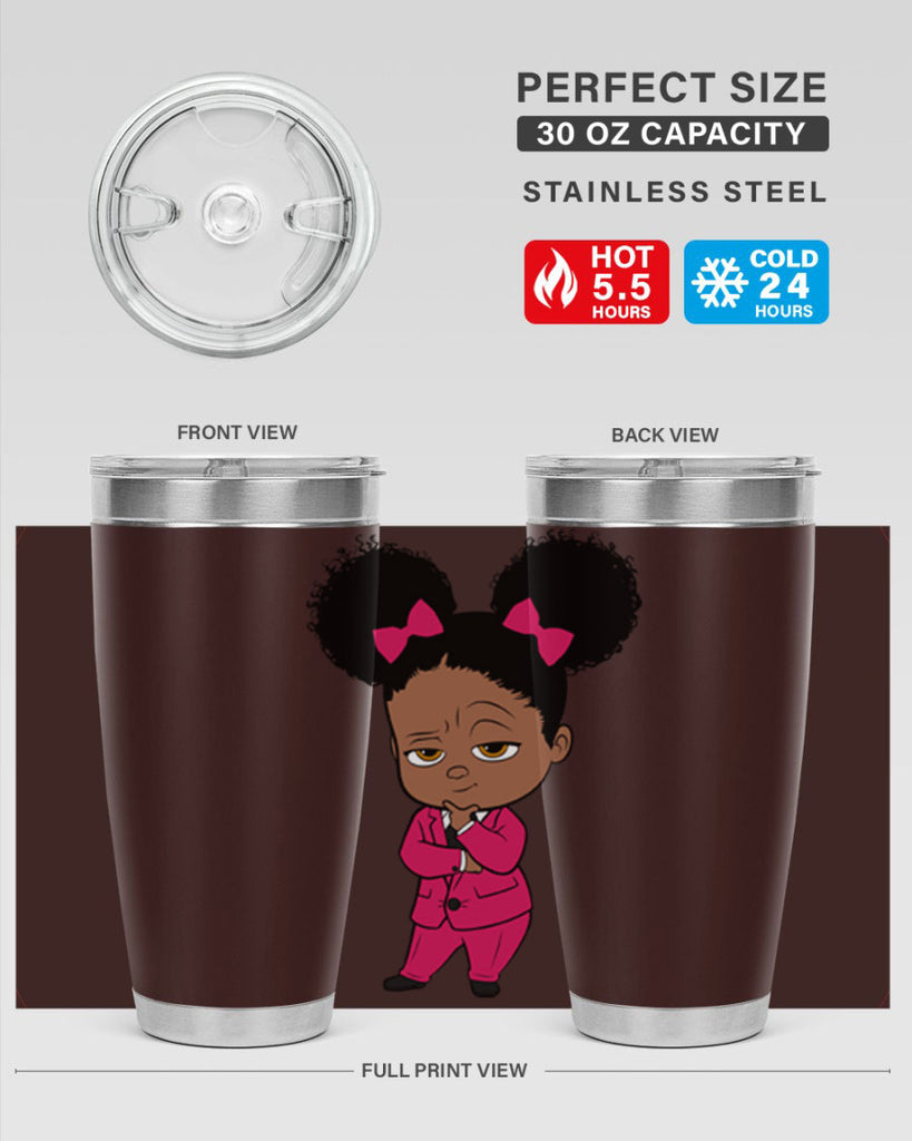 Black girl style 2#- women-girls- Tumbler