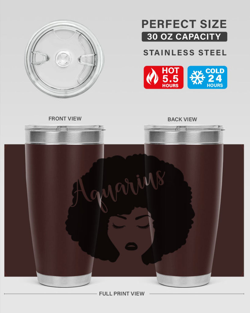 aquarius62#- women-girls- Tumbler