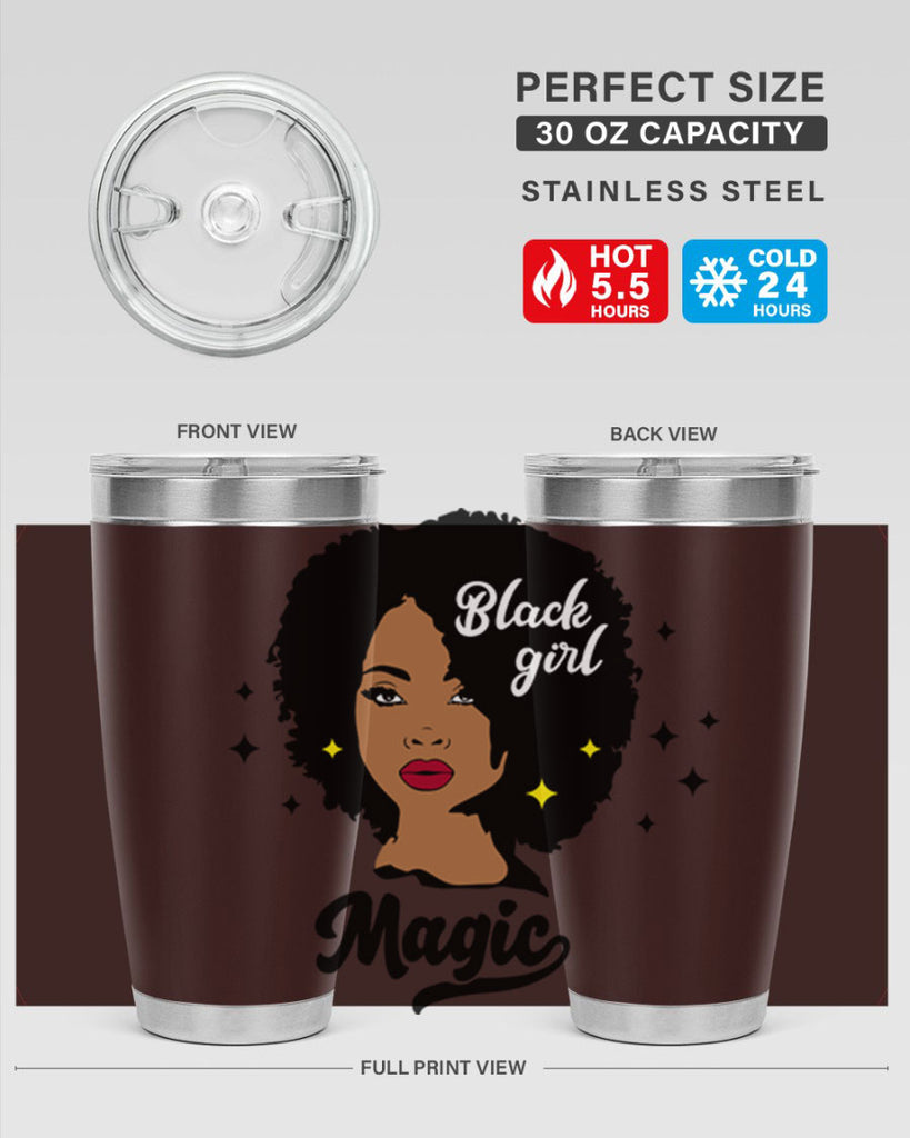 black girl magic 20#- women-girls- Tumbler