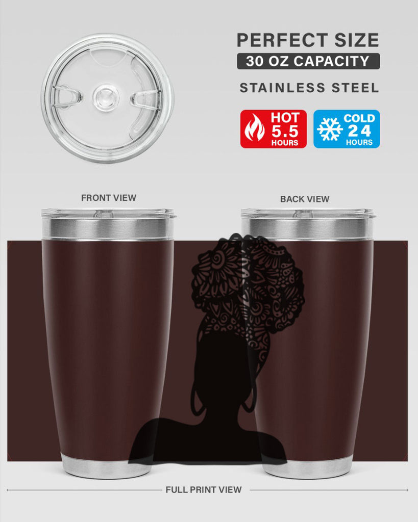 black women - queen 14#- women-girls- Tumbler