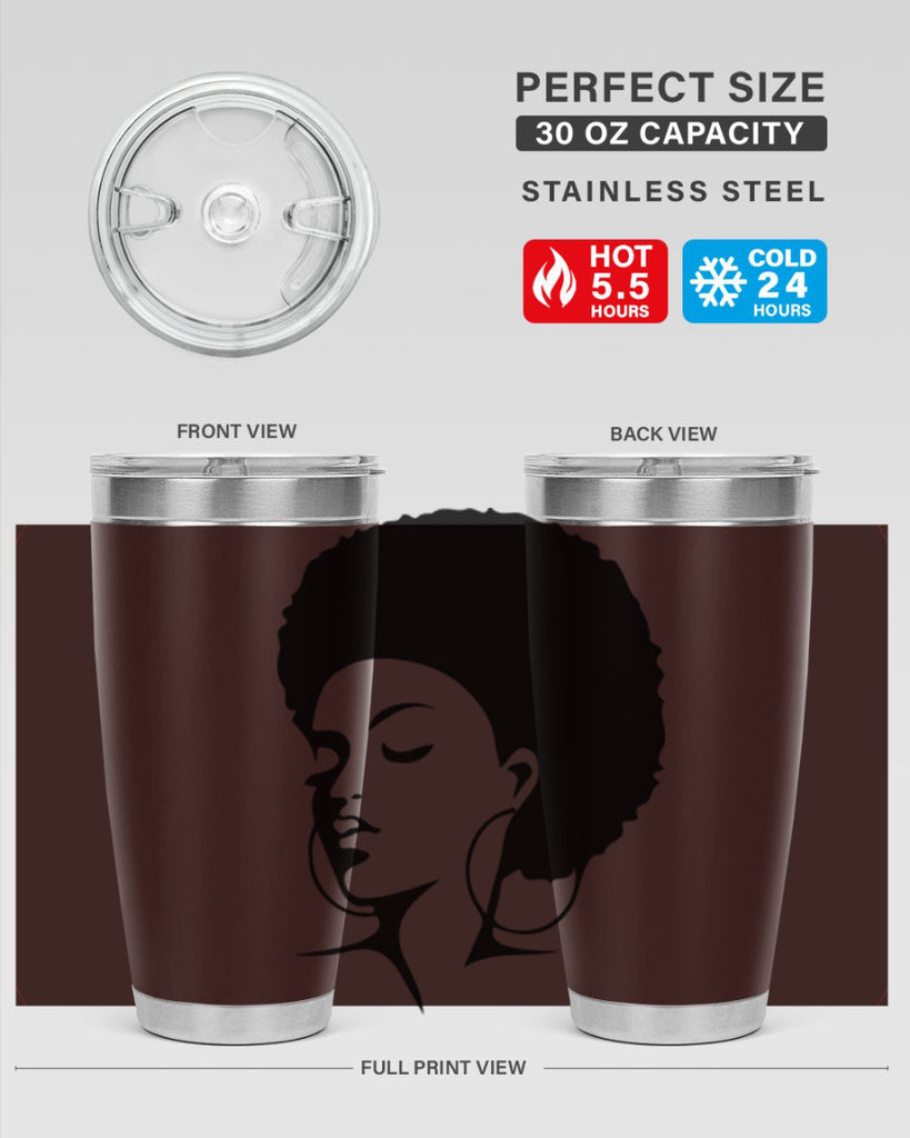 black women - queen 19#- women-girls- Tumbler