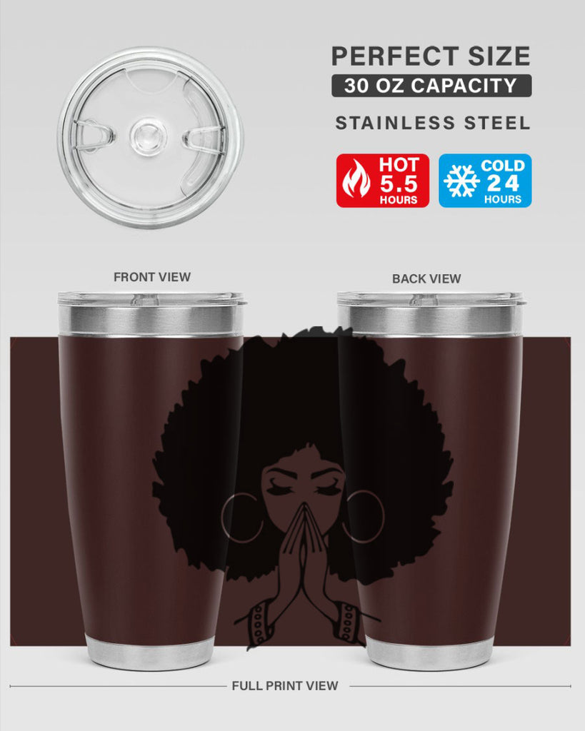 black women - queen 21#- women-girls- Tumbler