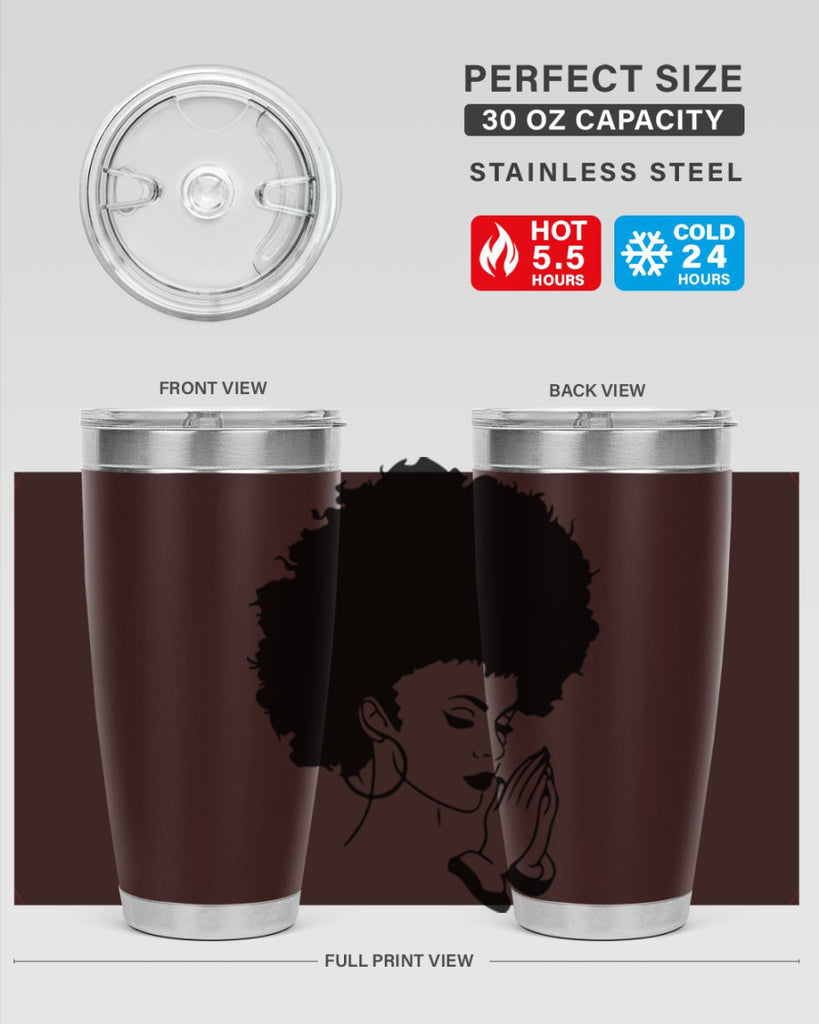 black women - queen 22#- women-girls- Tumbler