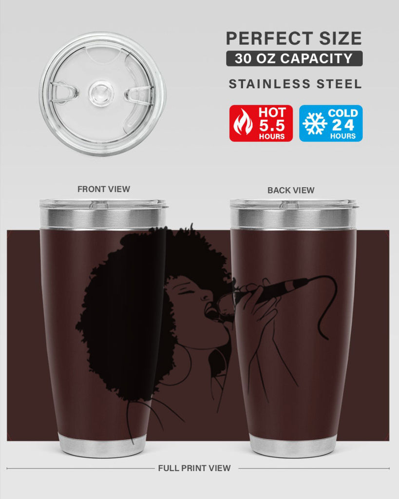 black women - queen 39#- women-girls- Tumbler