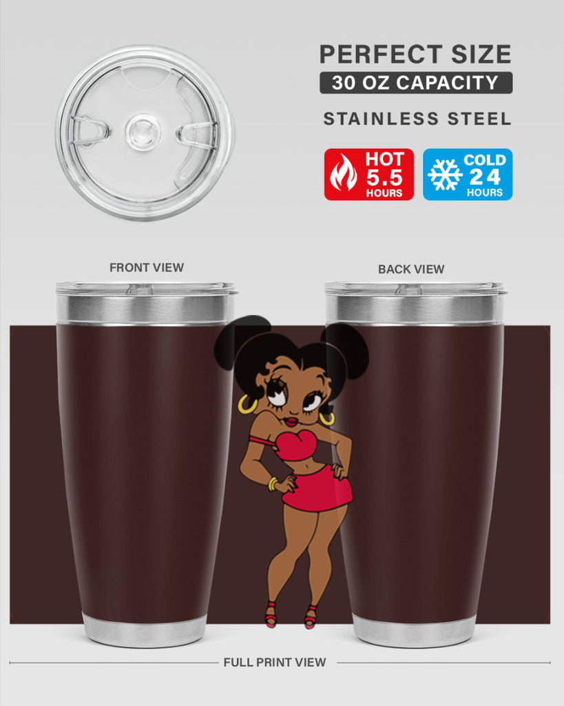 black women - queen 41#- women-girls- Tumbler