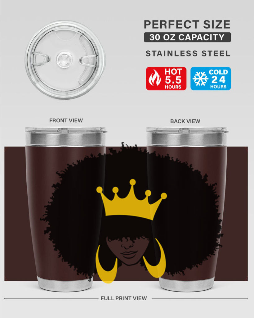 black women - queen 71#- women-girls- Tumbler