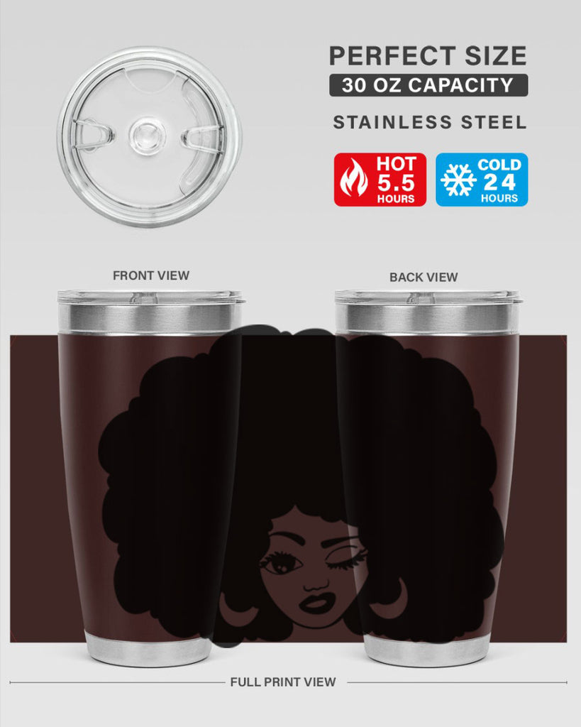 black women - queen 73#- women-girls- Tumbler