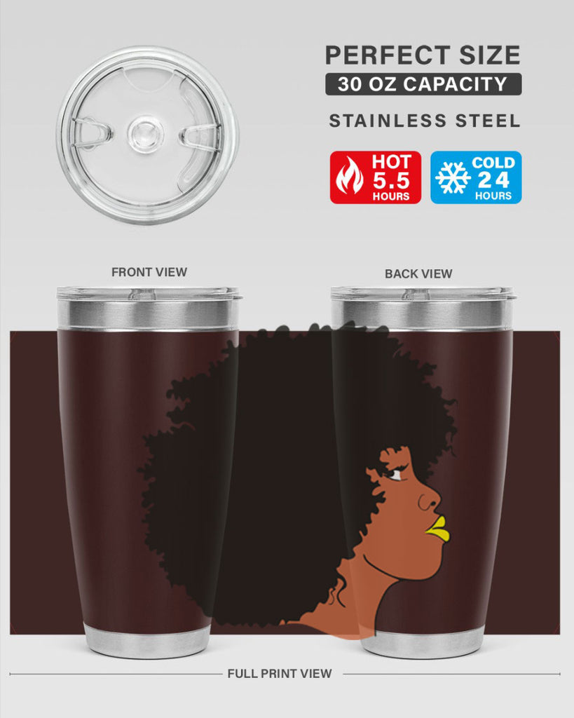 black women - queen 75#- women-girls- Tumbler