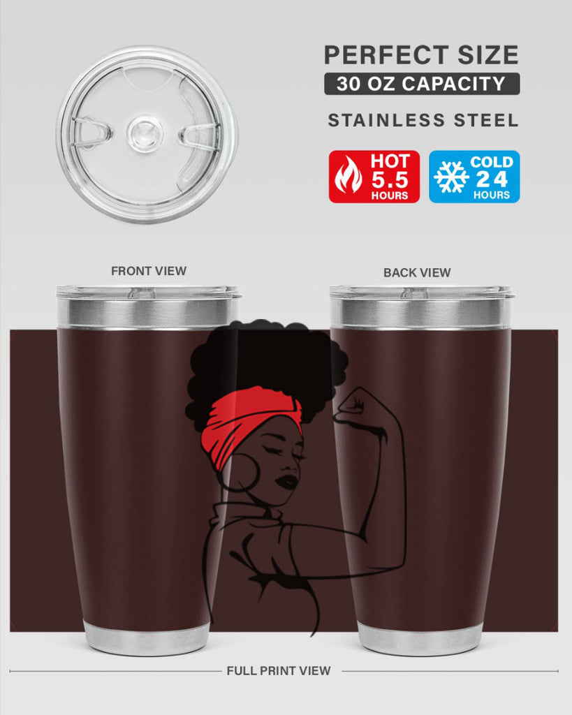 black women - queen 78#- women-girls- Tumbler