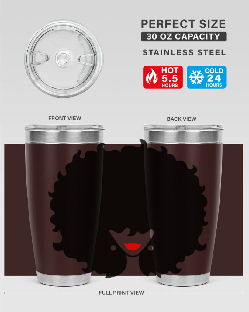 black women - queen 82#- women-girls- Tumbler