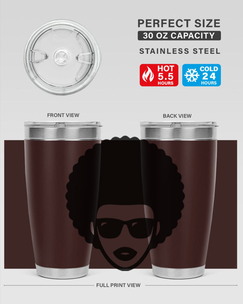 black women - queen 83#- women-girls- Tumbler