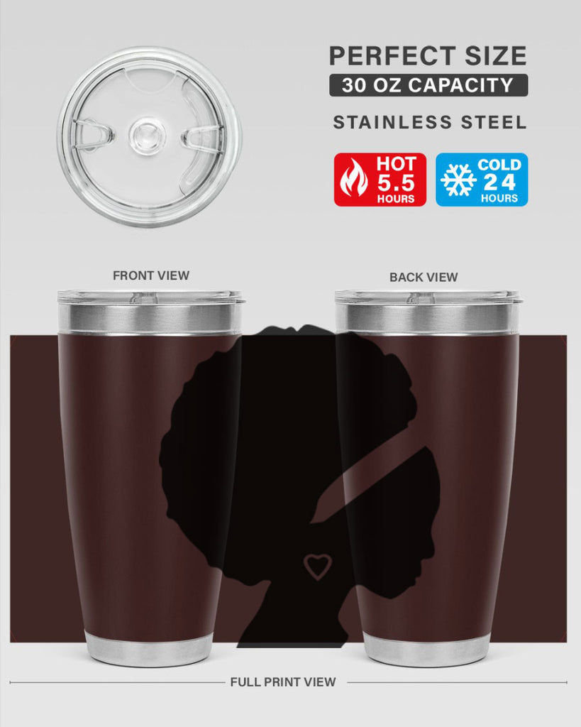 black women - queen 85#- women-girls- Tumbler