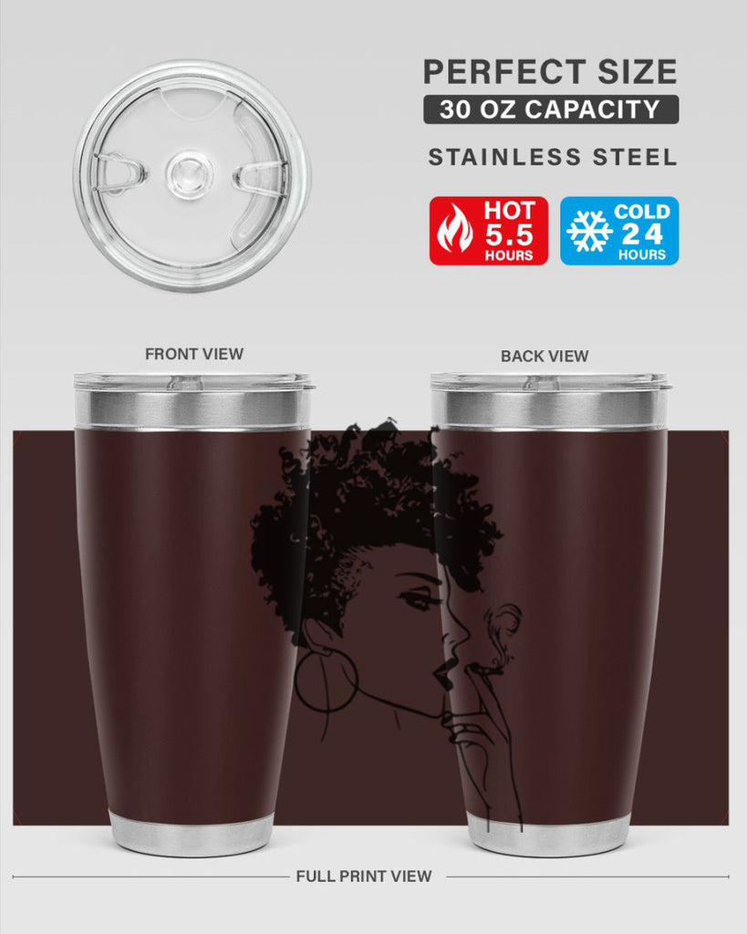 black women - queen 8#- women-girls- Tumbler